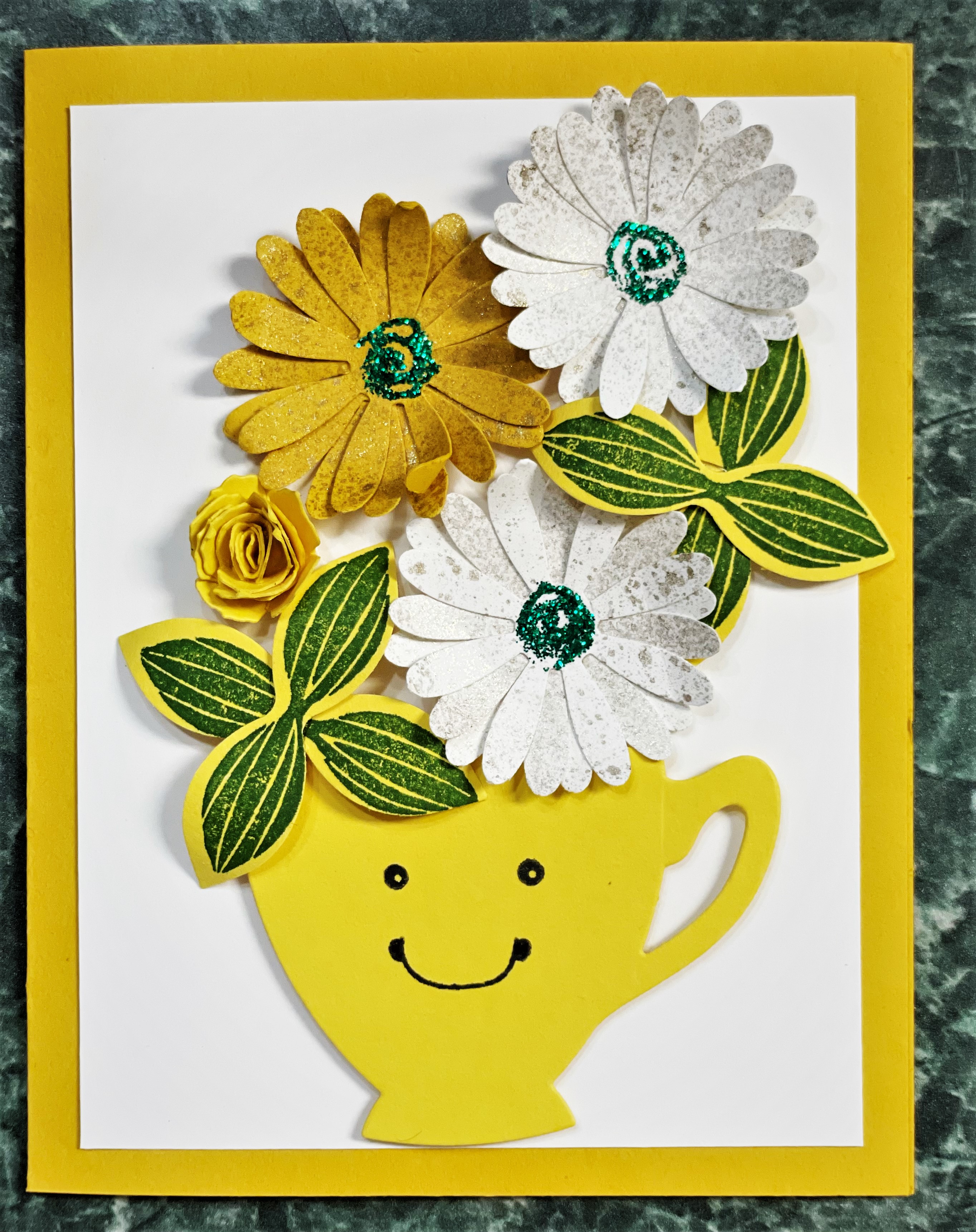 Handmade Card for Be Happy